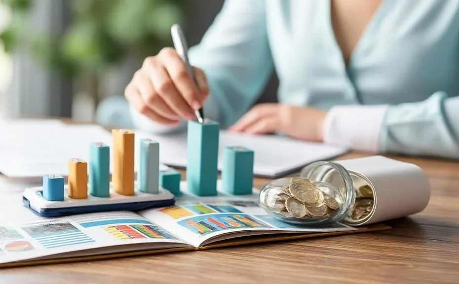 Image illustrant grand livre comptable