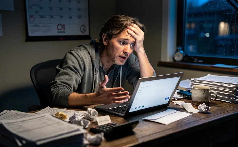 Professionnel surpris par une CFE de 520 euros en décembre, image d’actualité sur l’anticipation fiscale