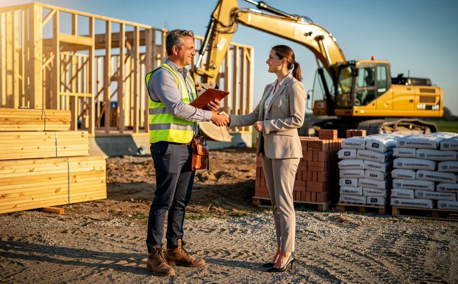 Contrat signé avec acompte de 30 % avant chantier, confiance et professionnalisme au début des travaux
